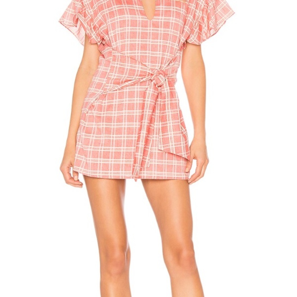 Tularosa Sadie Dress - Coral